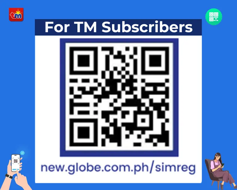 TM SIM Registration qr code scan