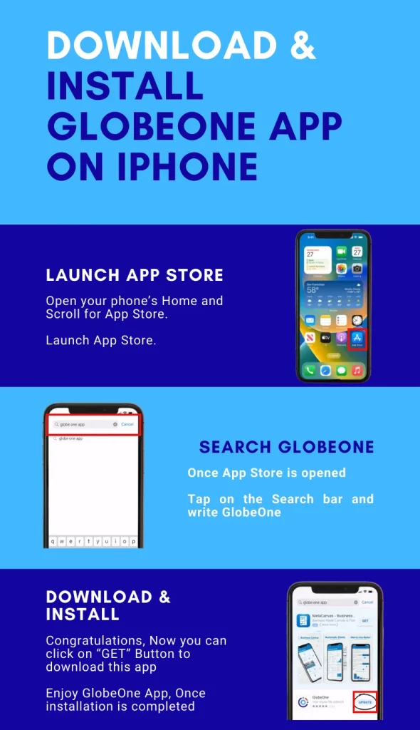 GlobeOne app Download for iPhone