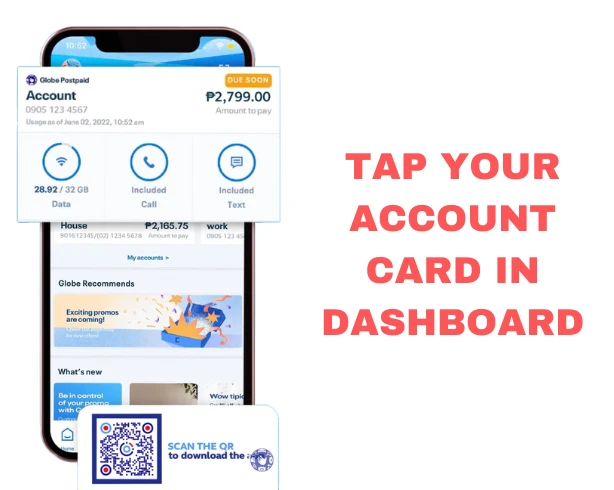 Globe Payment using Globeone app step-1